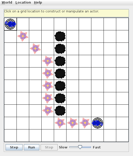 Starting position